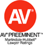 AV Preeminent Martindale-Hubbell Lawyer Ratings