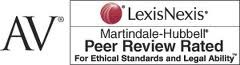Martindale-Hubbell AV Peer Review Rated