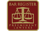 Bar Register Preeminent Lawyers